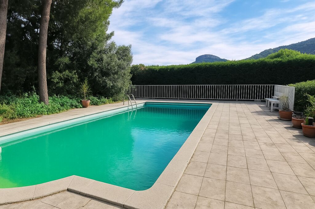 Cassis maison vue mer piscine et garage à la vente