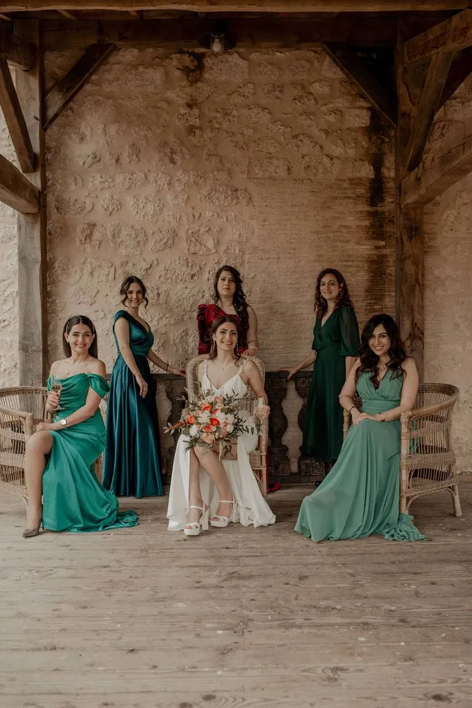 choisir la Robe Parfaite pour Mes Demoiselles d'Honneur lors de mon mariage en Gironde  - Les Mariages de Mademoiselle L - David Vinso