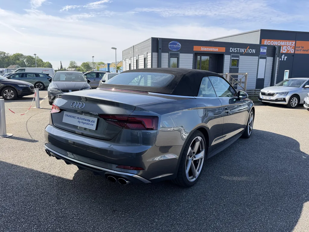 Vente Audi S5 Cabriolet occasion Quattro près du Havre : découvrez ce véhicule de sport haut de gamme chez Caudebec Automobiles