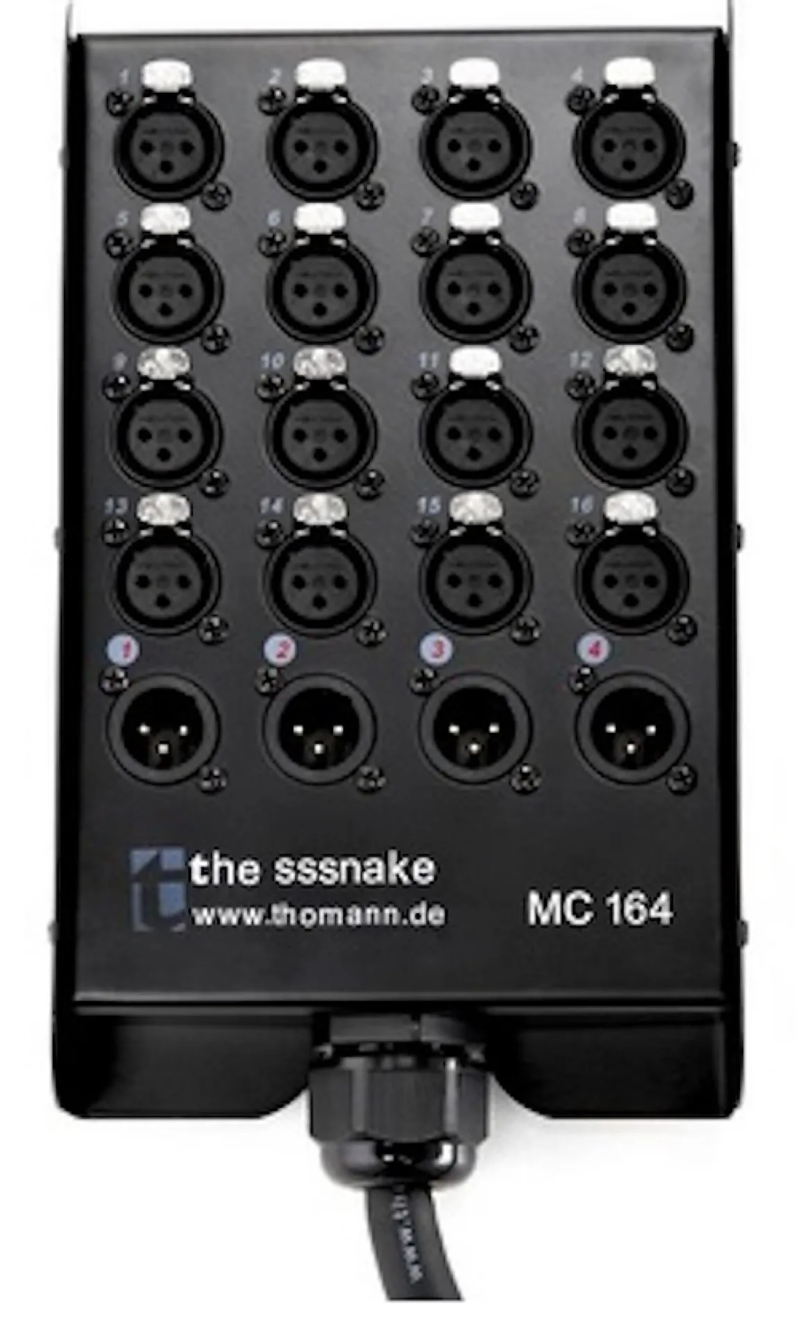 BOITIER DE SCENE 30 M 16 ENTREES 4 SORTIES