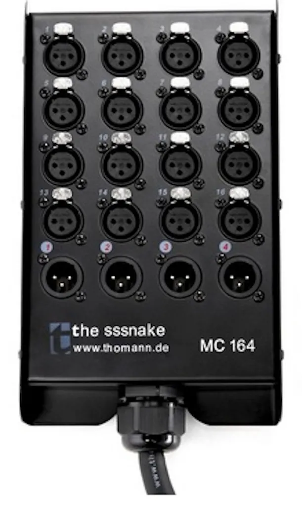 BOITIER DE SCENE 30 M 16 ENTREES 4 SORTIES