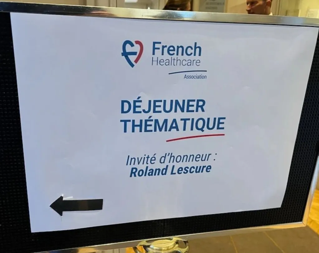 Benta Lyon membre de French Healthcare Association : échanges avec Roland Lescure