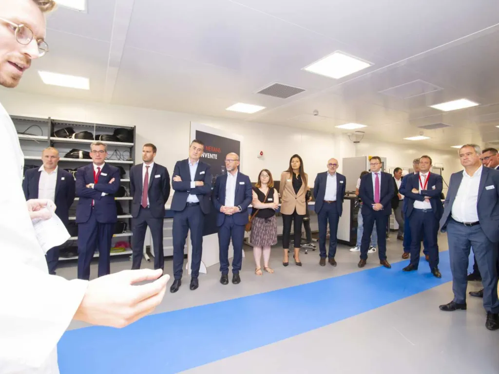 photographe reportage événementiel visite des locaux Nexans