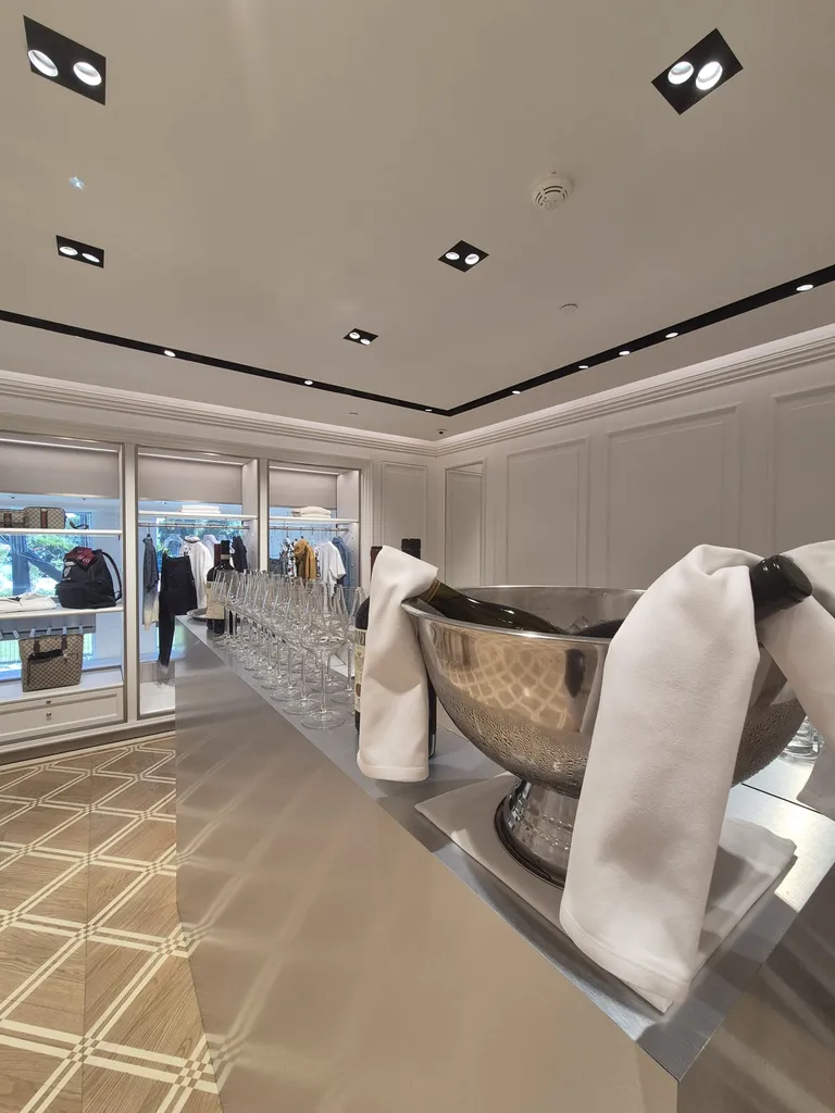nauguration boutique GUCCI à Nice