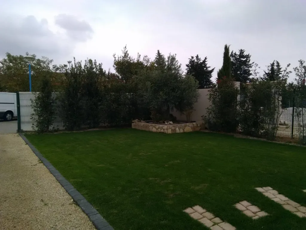 réalisation allée de jardin en pavé Velaux13880