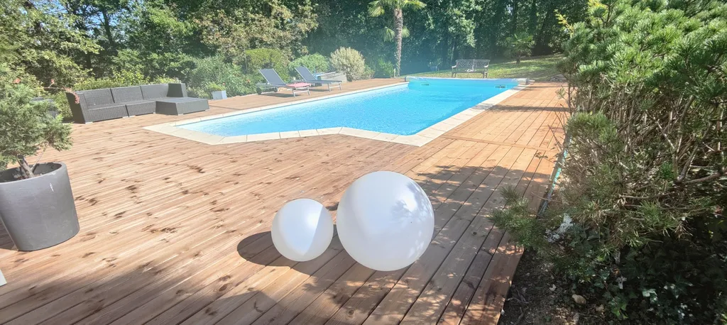Rénovation d'une terrasse en bois PIN classe 4 à Montauban en Tarn-et-Garonne 82 Occitanie