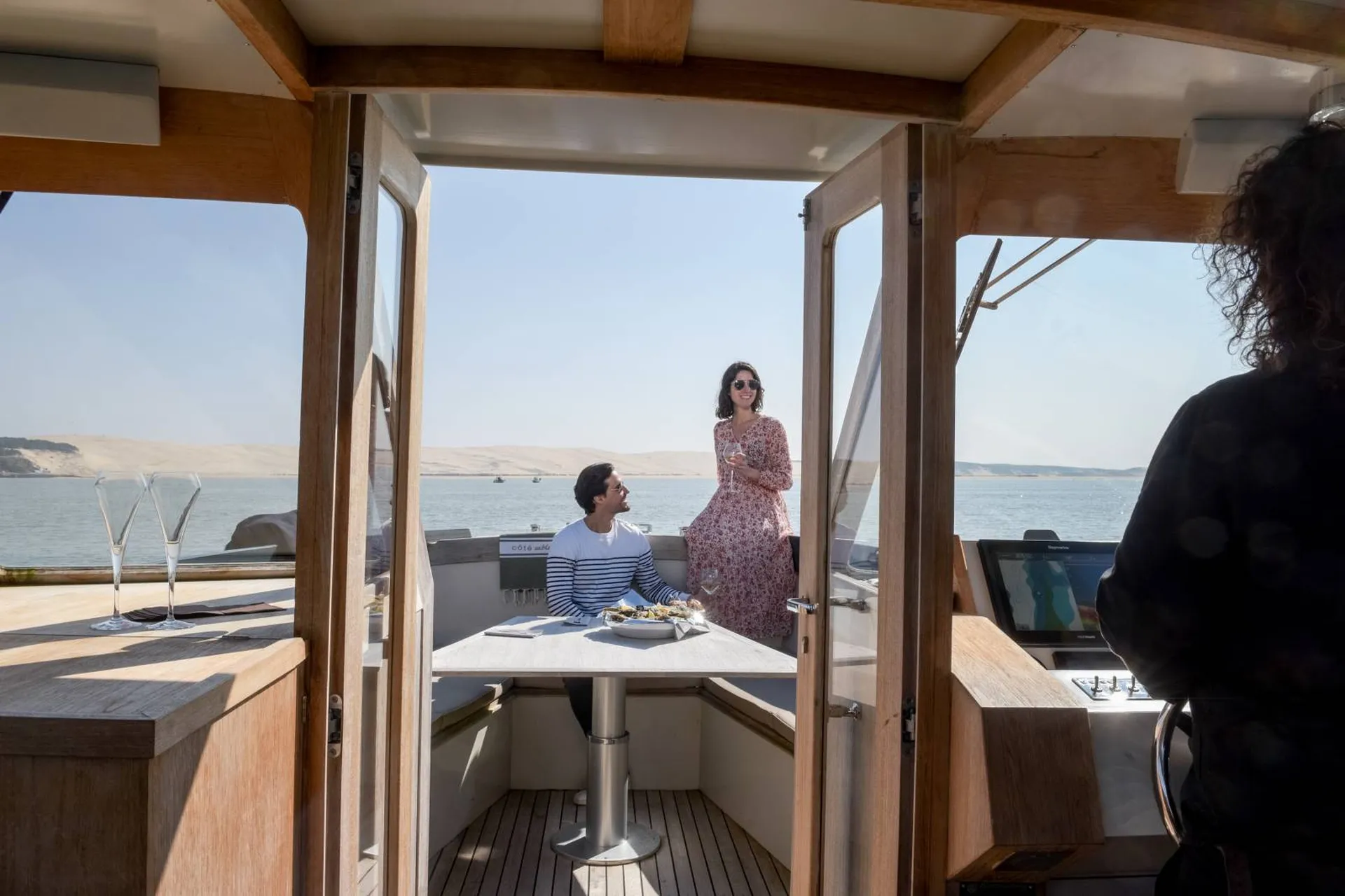 Vedette PICNIC CLUB SPORT haut de gamme – Skipper ENEKO – CAP FERRET – Karine MEDINA photographe