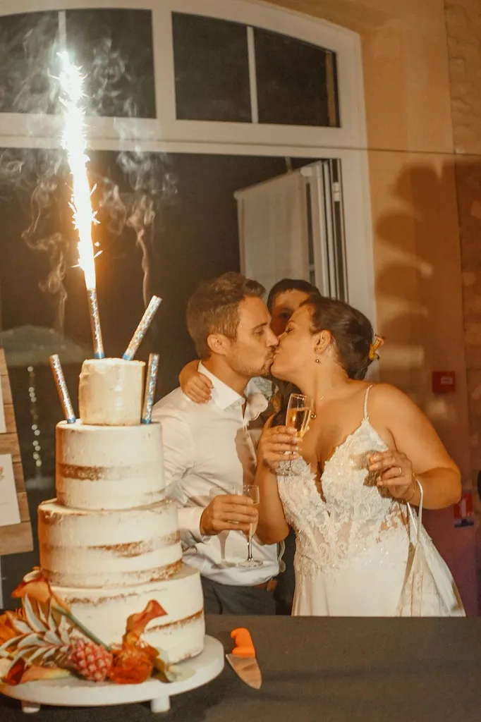 Elodie et Pierre : Un mariage exotique et festif près de Bordeaux en Gironde - Les Mariages de Mademoiselle L - Fanny Taupin