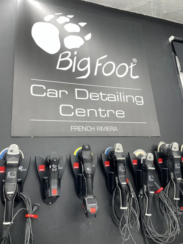 Riviera Detailing - Atelier Detailing - Rupes Bigfoot Center PACA - Antibes - Nice - Cannes - Monaco 