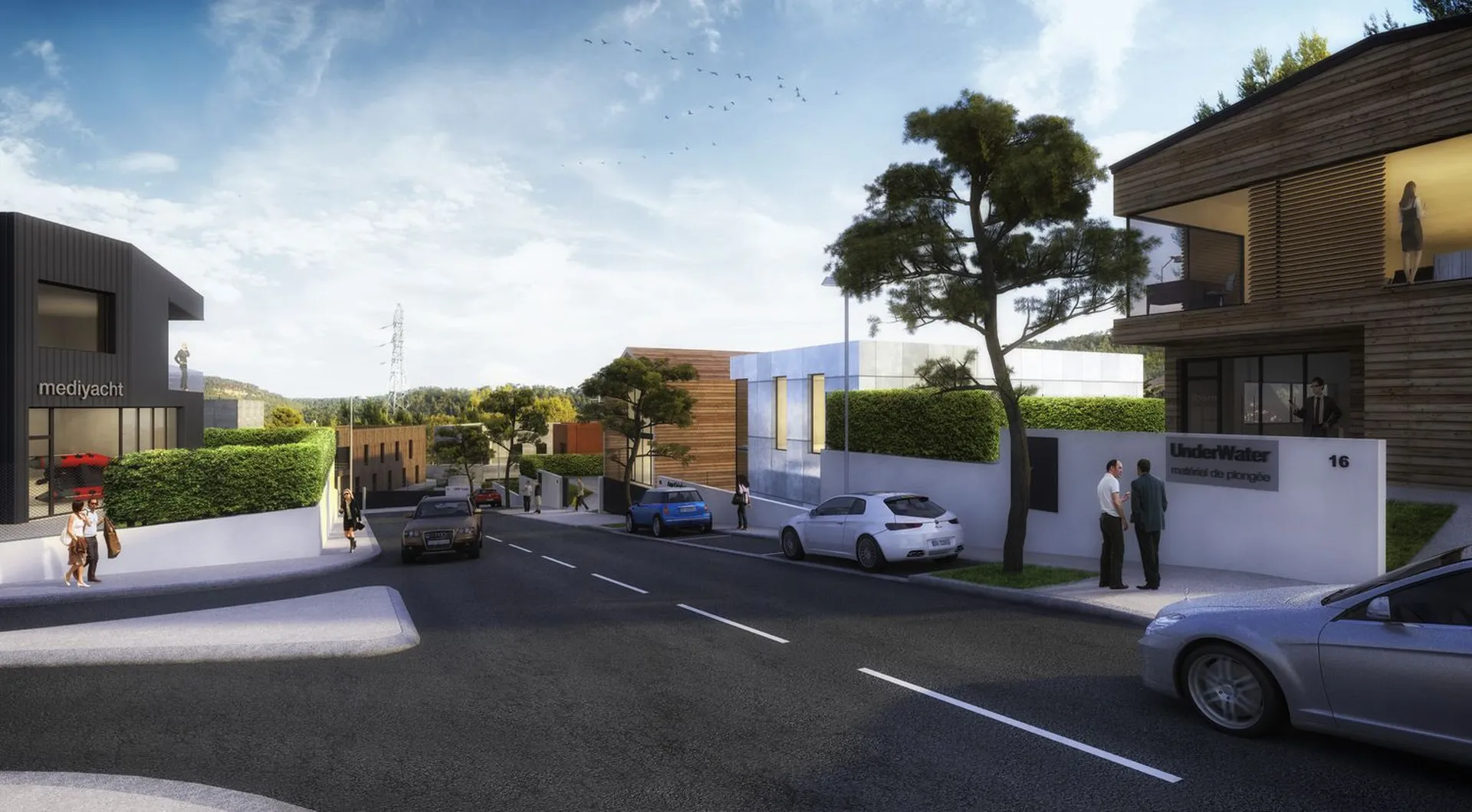 Vente terrain pour activité commerciale Roquefort La Bédoule 21 terrains en exclusivité dans la zone industrielle Plaine du Caire entrepôts, commerces et bureaux