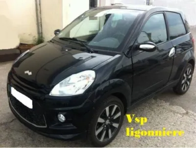 VENDU !!! vente Voiture Sans Permis OCCASION Ligier IXO Titane DCI noire de 2010 hyeres Var 83