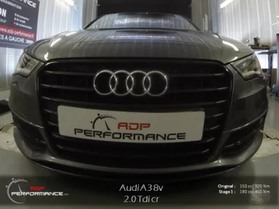 Reprogrammation moteur Audi A3 2.0 Tdi 150