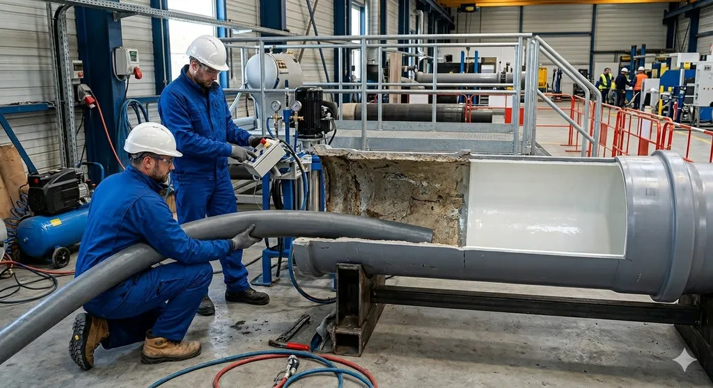 Chemisage continu des canalisations sans tranchée pour rénovation complète durable et performante des réseaux d’évacuation anciens à Maubec et ses alentours