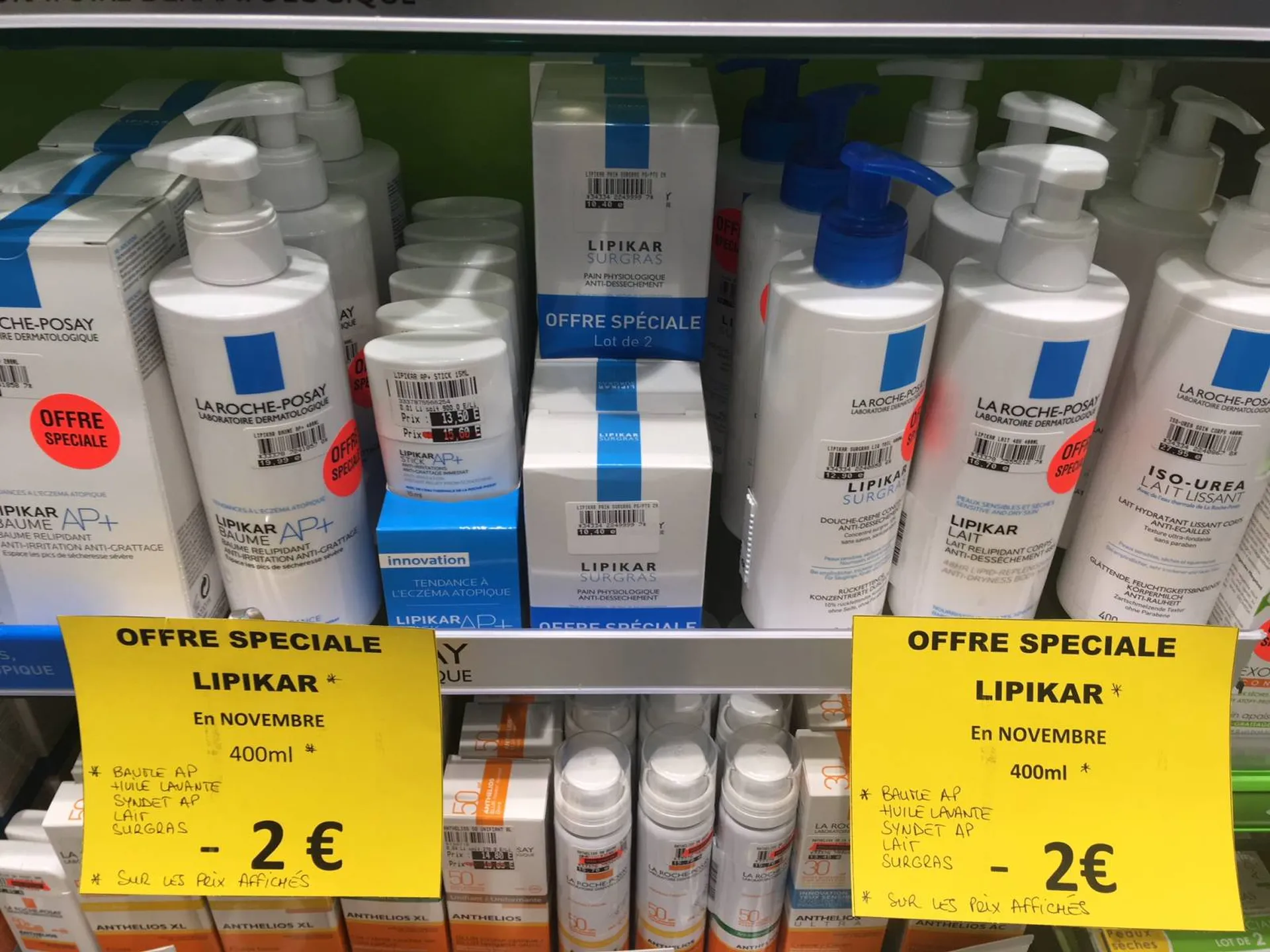 Lipikar gamme anti-irritant à marseille