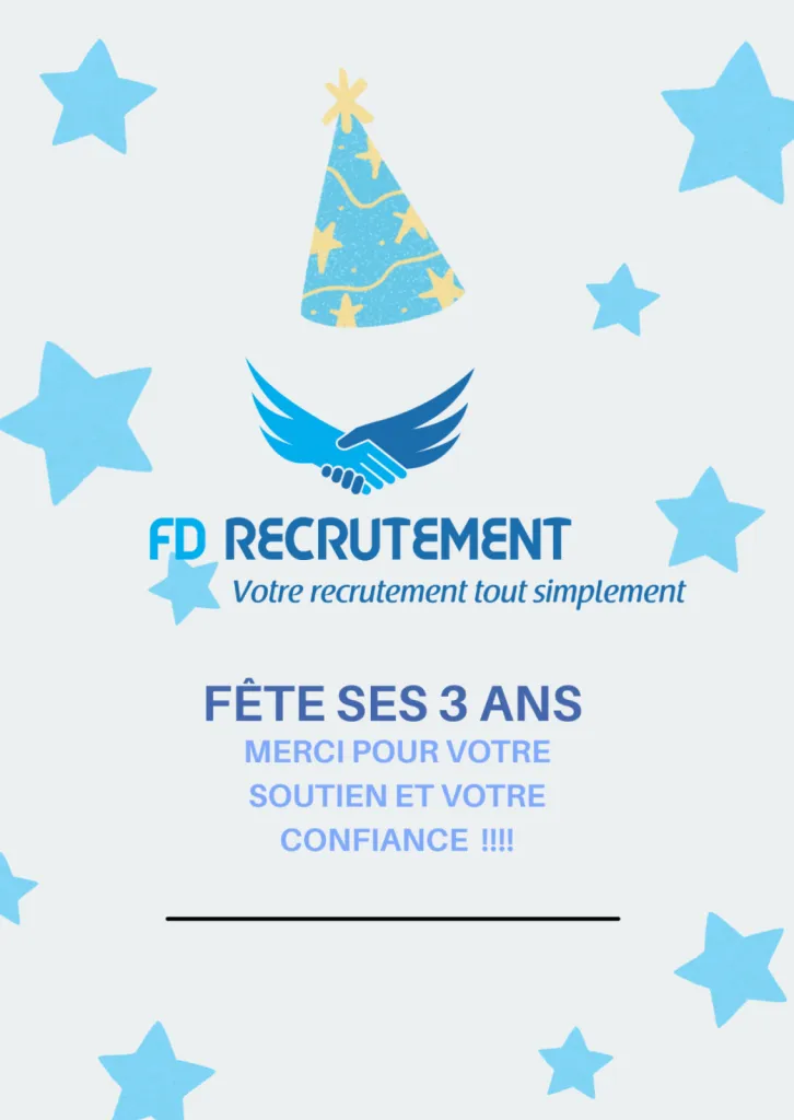 FD RECRUTEMENT FETE SES 3 ANS 