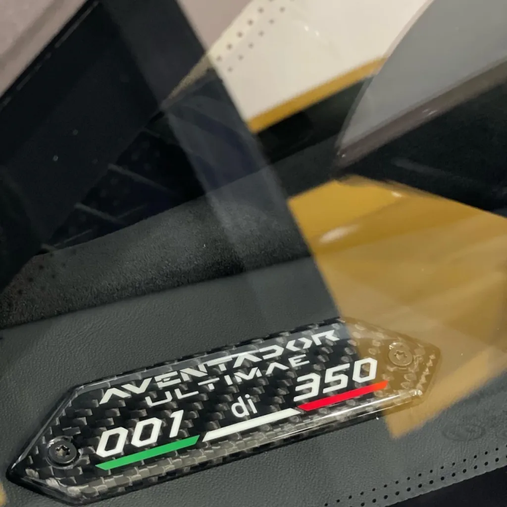 Polissage Lamborghini Aventador Ultimae à Beausoleil près de Monaco 