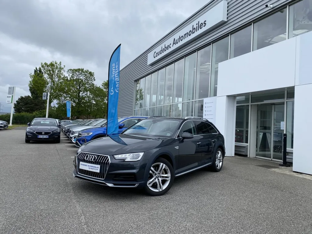 Vente Audi A4 Allroad Quattro occasion proche Le Havre : Break premium diesel S Tronic disponible chez Caudebec Automobiles