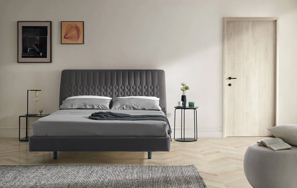 Tête de lit design originale en tissu Hyères