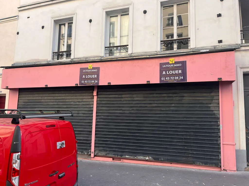 Location - Boutique 61 m², Michel bizot, Rue Louis Braille 75012 PARIS