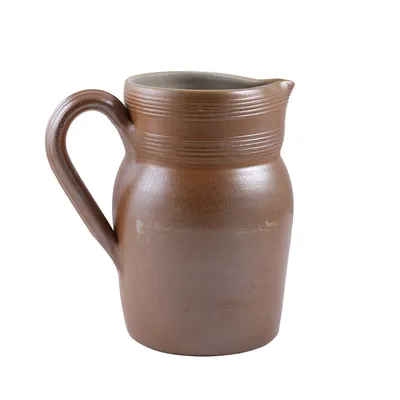 Location de vaisselle vintage pichet en grès pour repas à Lyon