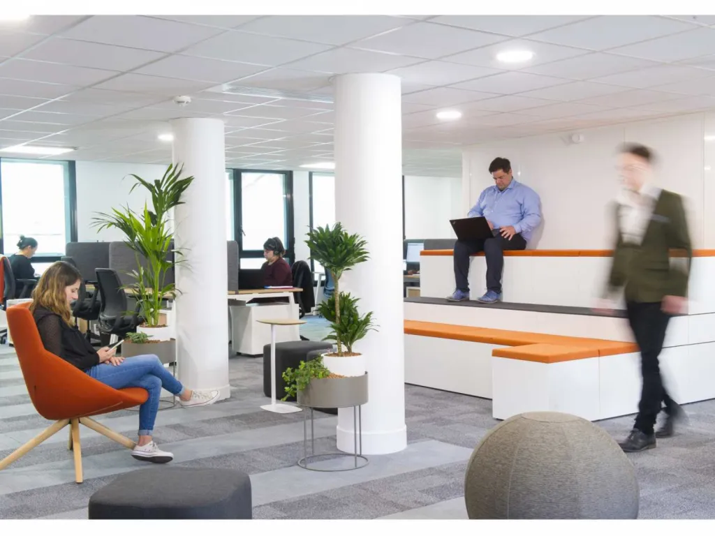 photographe d'agencement d'espaces intérieurs plateau bureau