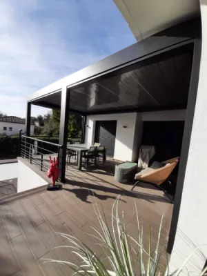 Pergolas bioclimatiques sur mesure dans les Alpes Maritimes
