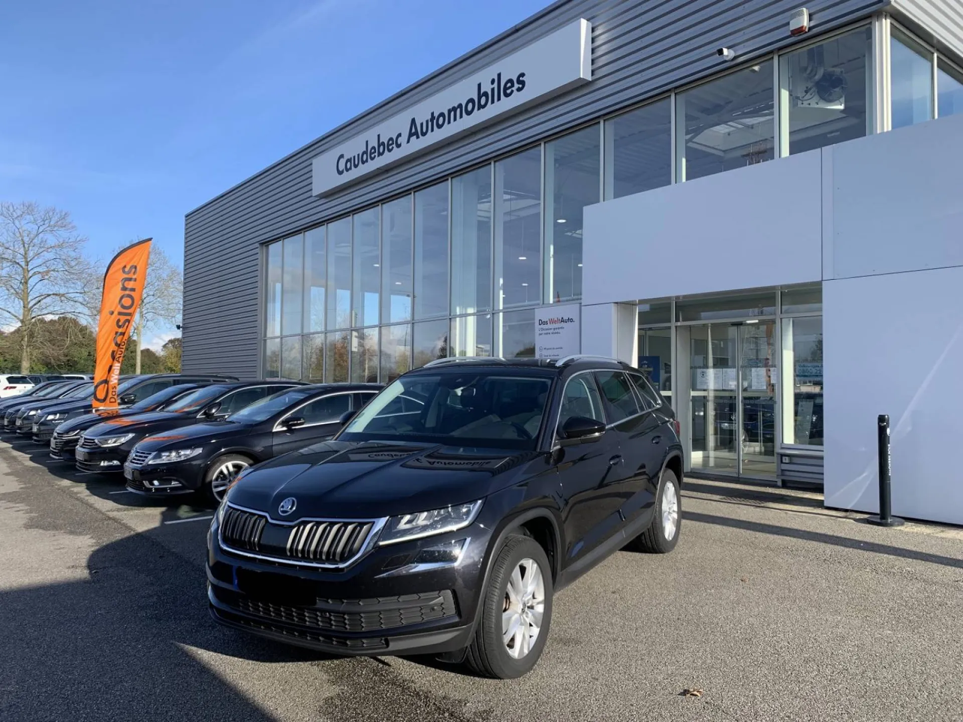 Skoda Kodiaq 7 places Occasion boite automatique diesel proche de Rouen