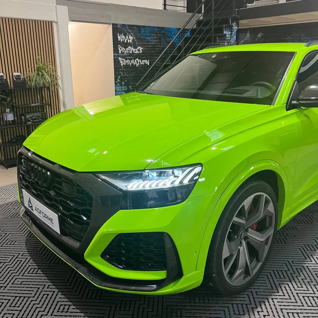 Car wrapping Audi 
