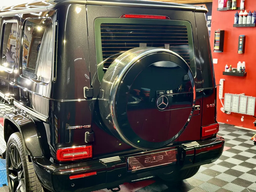 Protection carosserie traitement céramique lyon Mercedes G63 AMG