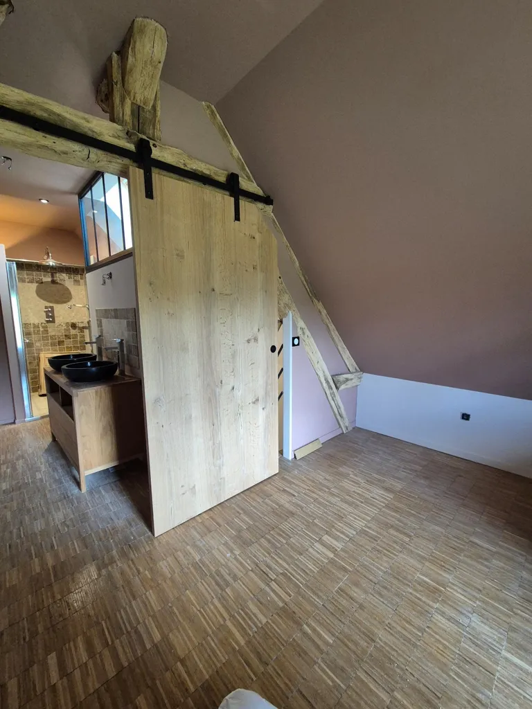 Rénovation d'un pavillon tout en couleurs, entre Alençon et Verneuil d'Avre et d'Iton