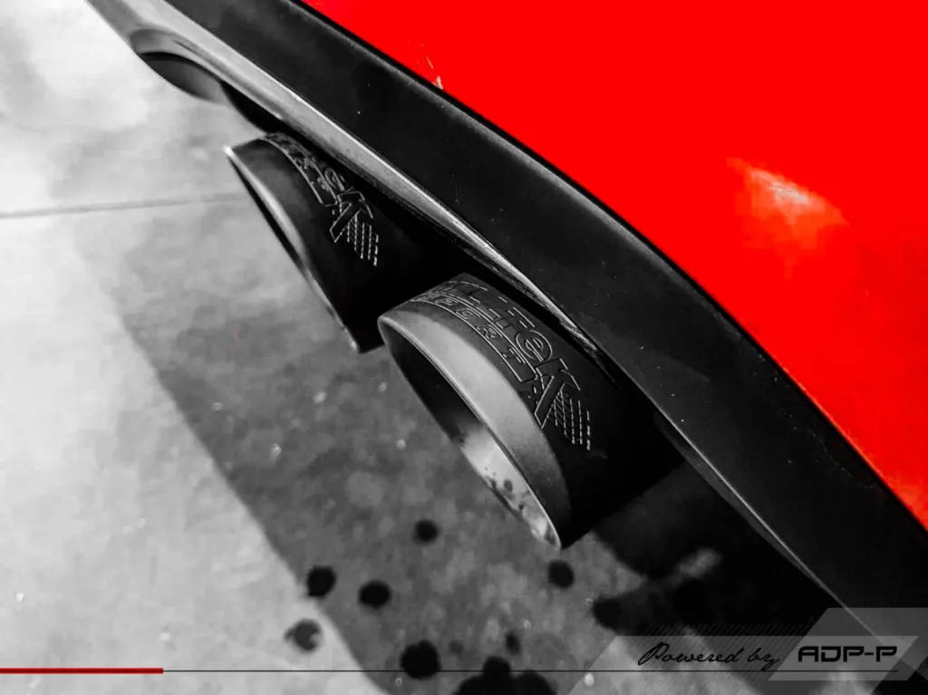 embout échappement 208 gti