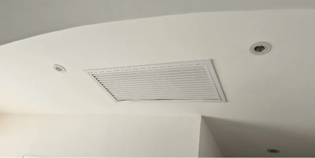 Grille de reprise Gainable