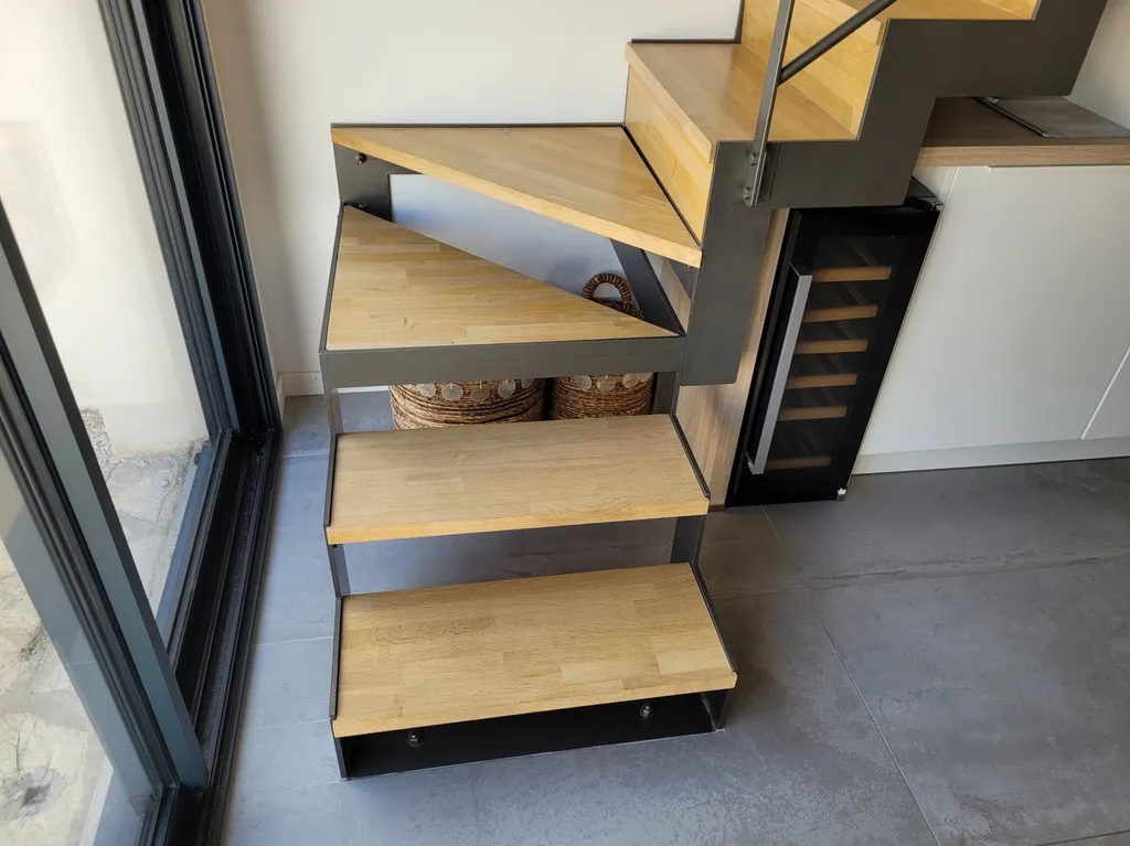 Création d'un escalier haut de gamme à Andernos les Bains 