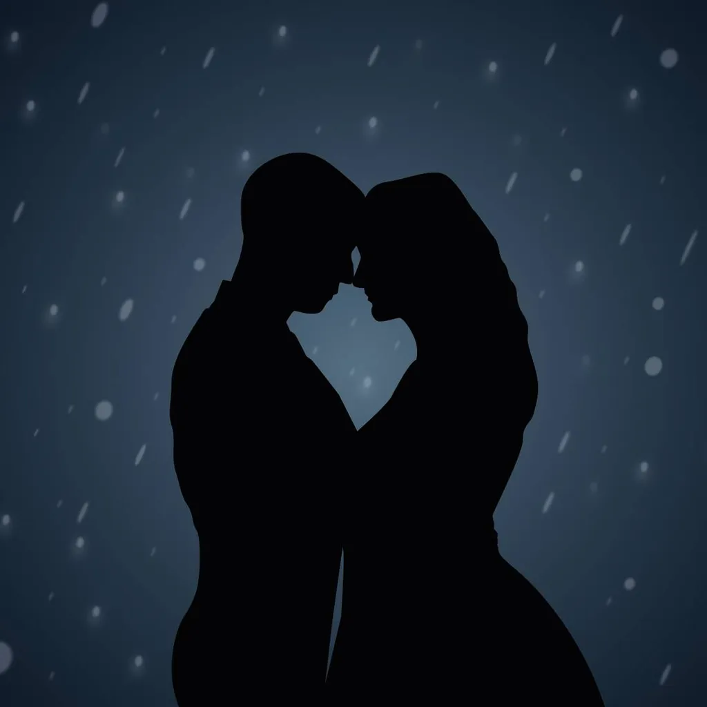 création portrait couple silhouette faire part toulon