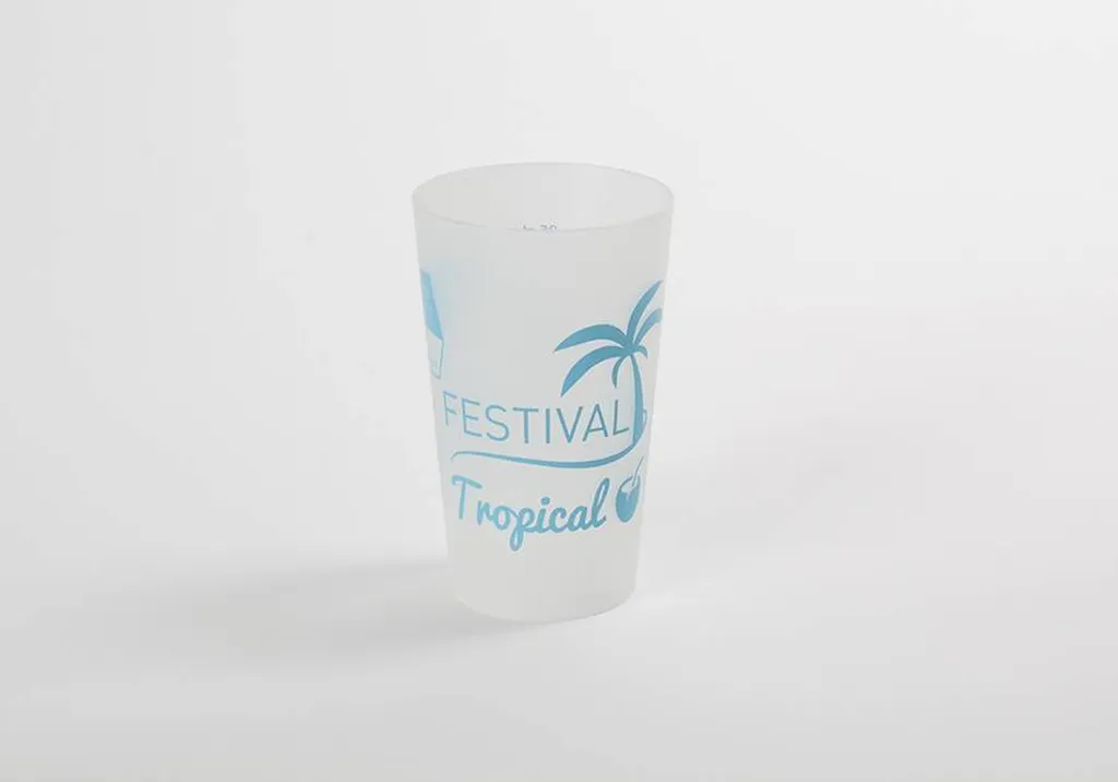 impression sur verre réutilisable