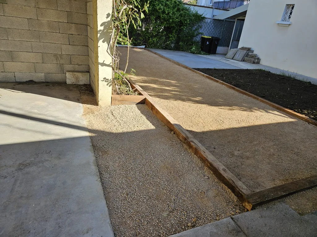 Création de terrain de boules à Lyon et dans l'Ain