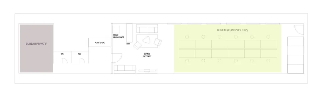 Location - Bureau 128 m², Bastille - Gare de Lyon, Avenue Ledru-Rollin 75012 PARIS