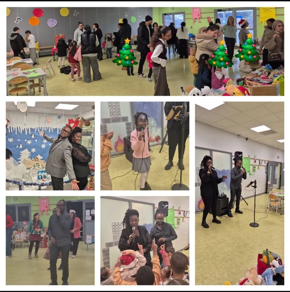 Animation musicale festive et conviviale pour la fête de Noël de l’école Jean Zay à Toulouse