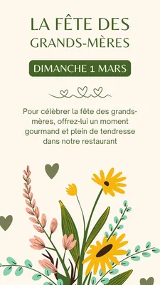 Fête des grands mère