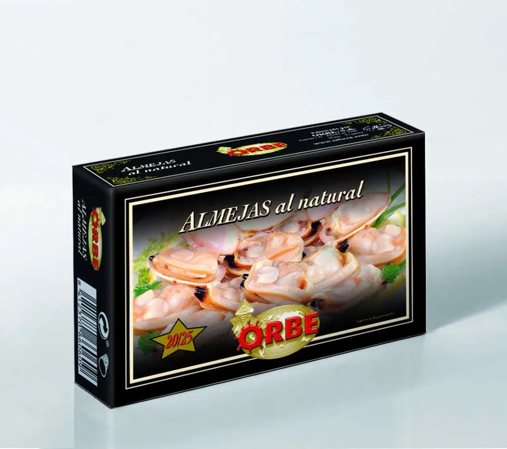 Palourdes au naturel 120g - O122