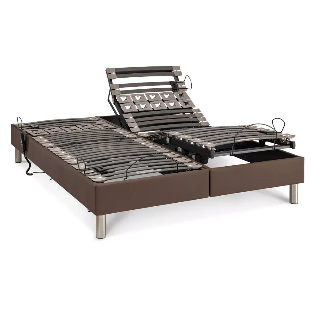 Achat d'un sommier relaxation électrique Primoflex, dans notre showroom à Caluire-et-Cuire, proche de Lyon