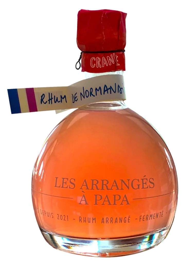 Rhum arrangé orange cranberry