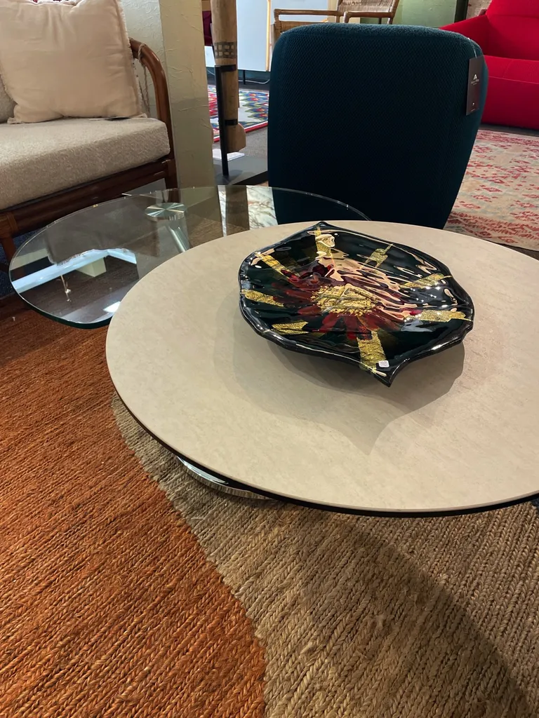 Table de salon 2 plateaux modulable