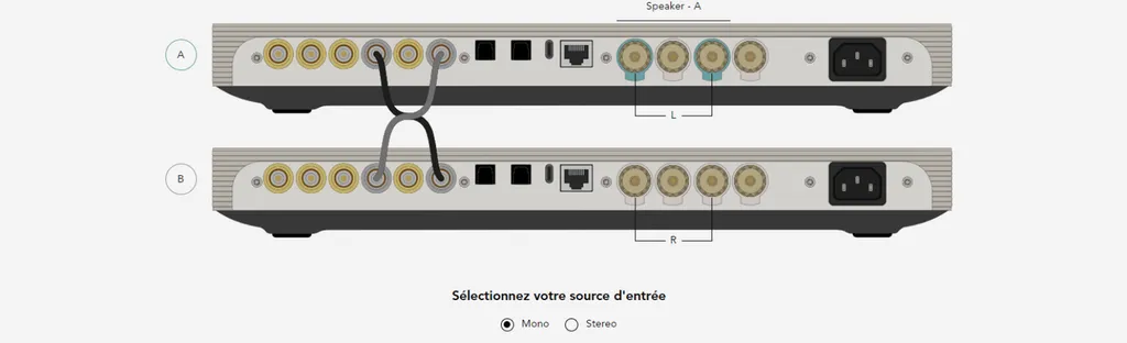 Connectivités astra dual devialet