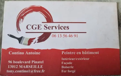 Entreprise de peintre en batiment à marseille 13012  CGE SERVICES dans les bouches du rhone CGE SERVICES