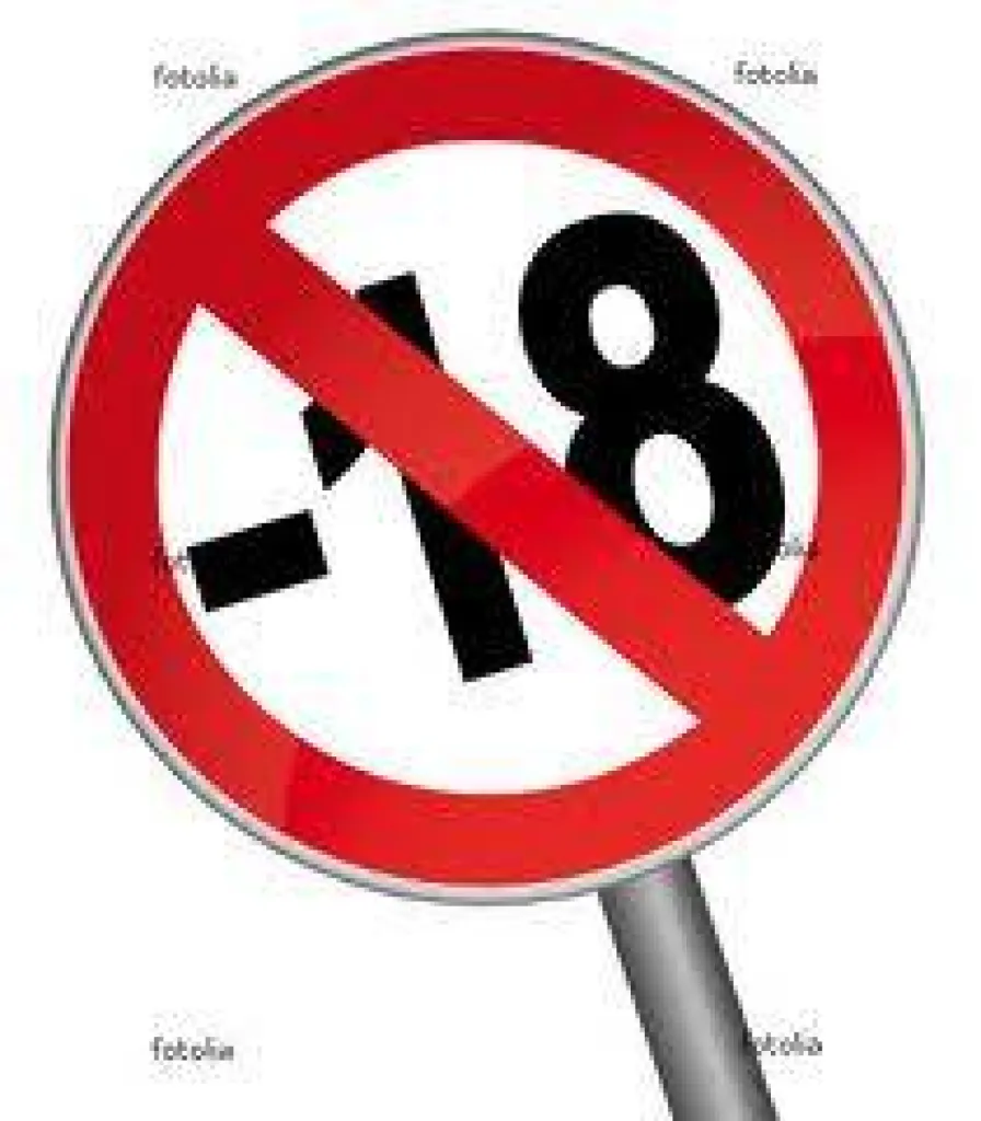 vente interdite au moins de 18 ans