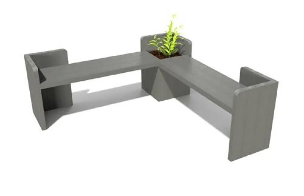 Banc d'angle Lyonnais