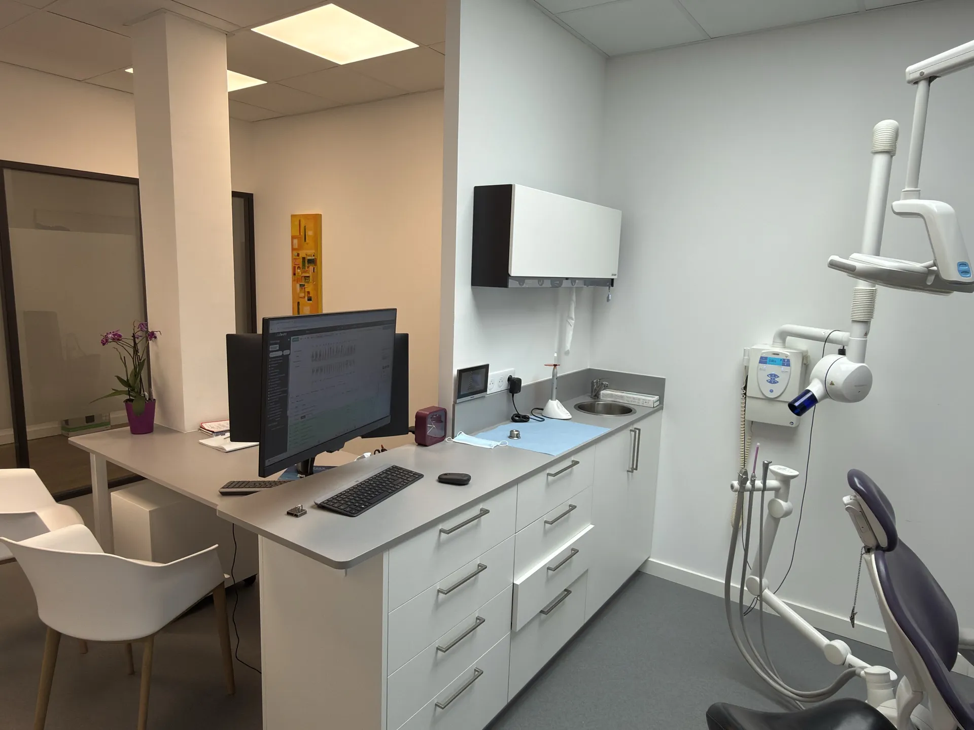 Salle de soins Installation d'un cabinet dentaire à Marseille 13 Meditec Dental 