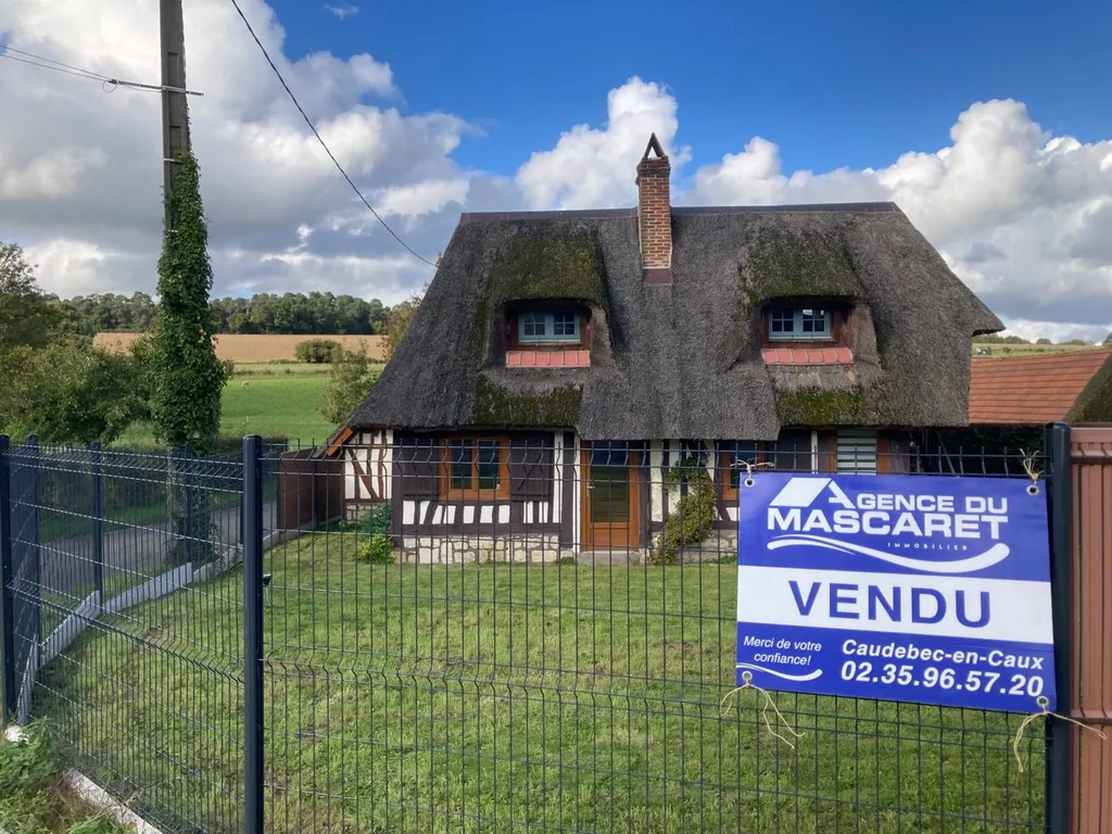 A vendre - Idéal gîte ou 1ère acquisition - Chaumière en excellent état - Proximité forêt de Brotonne