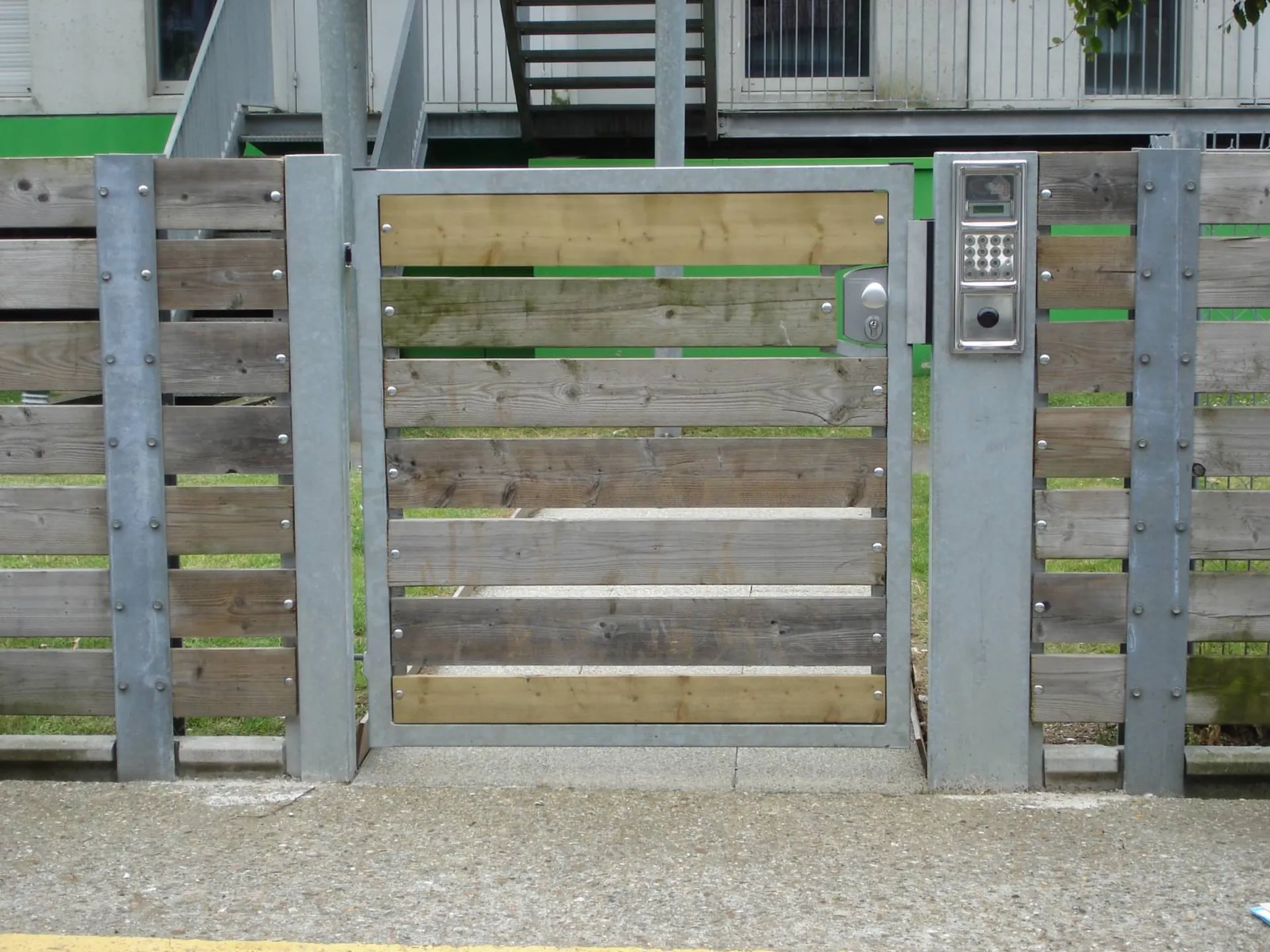 Création de portillon d'accès pour copropriété au Havre